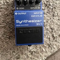 2019 - Present Boss SY-1 Synthesizer Blue used
