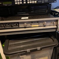 2000s Amcron (crown) Macro-Tech 1200 2-Channel Power &lifier... used