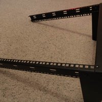 2016 Startech 8U Desktop Rack Matt black used