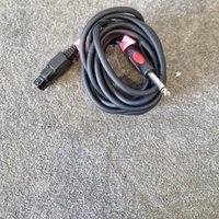 2010s Unbranded Unbranded 1/4" TS TO Midi Cable Black" used