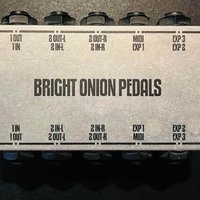 2020 Bright Onion custom guitar pedalboard TS/TRS/MIDI patch j... used