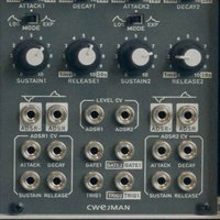 2010s Cwejman ADSR-VC2 Dual VC Transient Generator Grey used