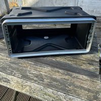 SKB 4U Shallow Moulded Rack Unit Moulded Plastic used