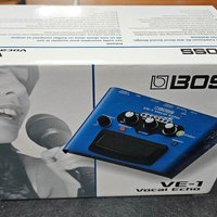 2015 - Present Boss VE-1 Vocal Echo Multi-Effect Unit Blue used