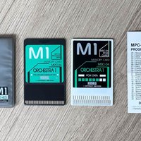 used 1990s Korg M1 61-Key Synth Music Workstation Black