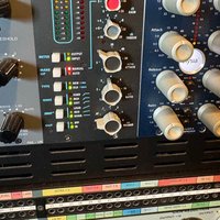 2018 - Present API 529 500 Series Stereo Compressor Module Black used