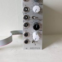 2010s Doepfer A-132-3 DVCA DuaI Linear / Exponential VCA Silver used