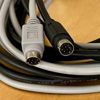 2000s Unknown Serial Cable Grey used