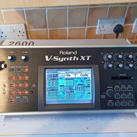 2005 - 2009 Roland V-Synth XT Rack Mount Digital Synthesizer B... used