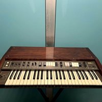 used 1979 - 1982 Korg Lambda ES-50 48-Key Polyphonic Synthesizer Bl...