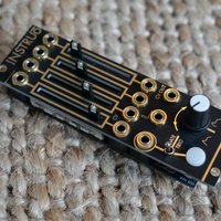 2016 - Present Instruo ceis2 Eurorack Synthesizer Module Black used