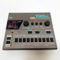 used 1985 Korg DDM-110 Super Drums Drum Machine Black