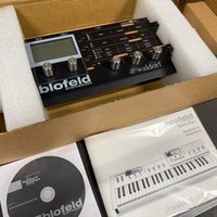 2007 - Present Waldorf Blofeld Desktop Synthesizer Black Shadow used