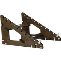 LOCI LOCI 2.0 Single-Tier Synthesiser Interlocking Stand (waln... new