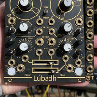 2016 - Present Instruo Lubadh Eurorack Synthesizer Module Black used