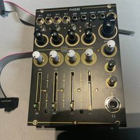 2023 ST Modular Mixer Phoebe 4 ch mixer 2 sends Black used