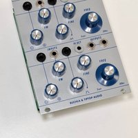 2022 - Present Tiptop Audio Buchla 258T Dual Oscillator Silver used