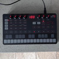 2018 - Present IK Multimedia UNO Analog Synth Black used