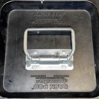 2000-2010s Rack Pod Armor Case 19 Rack 6U Black light gloss used