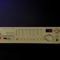 1993 Akai S01 MIDI Digital S&ler White used