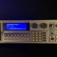 1988 Akai S1000 MIDI Stereo Digital S&ler White used