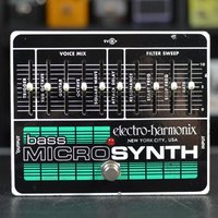 2008 - Present Electro-Harmonix Bass Micro Synth Black used