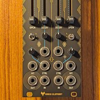 Rabid Elephant Natural Gate LPG Eurorack Module Black used