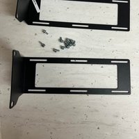 2020 Bergantino Rack Ears for Forte HP Black used