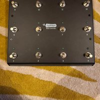 2022 ActitioN 12 button midi foot controller black used