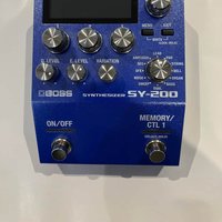 2021 - Present Boss SY-200 Synthesizer Blue used