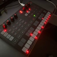 2018 - Present IK Multimedia UNO Analog Synth Black used