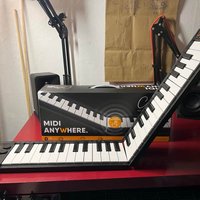 Carry-on Foldable 49 Touch midi Keyboard Black used