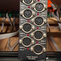 2014 - Present Expert Sleepers ESX-8MD MK2 MIDI / DINsync Expa... used