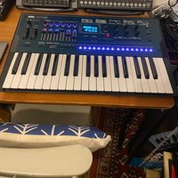 2020 - 2024 Korg Opsix 37-Key Altered FM Synthesizer Blue / Black