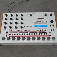 2017 - Present JoMox Alpha Base Analog Drum Synthesizer White ... used
