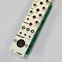 2010s Pittsburgh Modular MIDI 3 MIDI to CV Converter Silver used