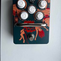 2010s Orange Kongpressor Analog Class A Compressor Pedal Blue/... used