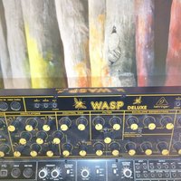 2020 - Present Behringer WASP Deluxe Desktop Synthesizer Black used