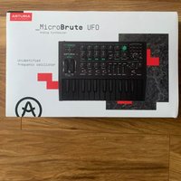 2025 Arturia Microbrute 25-Key Synthesizer UFO Black / Green used