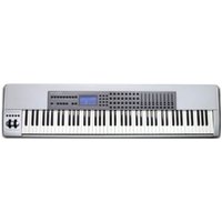 used M-Audio Keystation Pro 88 MIDI Keyboard Controller Silver