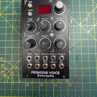 2025 - Present Erica Synths Perkons Voice Module Black used