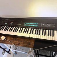 1983 Yamaha DX9 Programmable Algorithm Synthesizer Black used