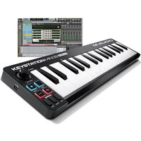 used 2018 M-Audio Keystation Mini 32 MkIII USB MIDI Keyboard Contro...