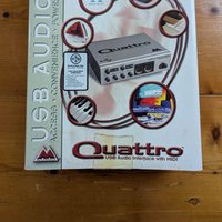 2000 M-Audio Audiosport Quattro MIDI/USB Interface Silver