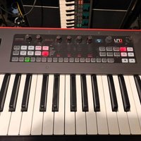 2021 IK Multimedia UNO Synth Pro 37-Key Analog Synthesizer Black used