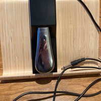 2010s M-Audio SP-2 Piano-Style Keyboard Sustain Pedal Black/Ch...