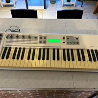used 2010s M-Audio Venom 49-Key Analog Synth Keyboard Gray