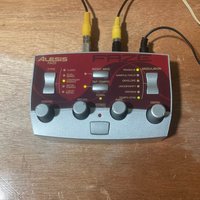 2000s Alesis ModFX Faze Phaser Red