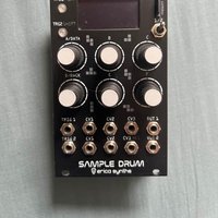2014 - Present Erica Synths S&le Drum Black used