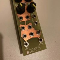 2019 Ieaskul F. Mobenthey DENUM eurorack module Green / Gold used